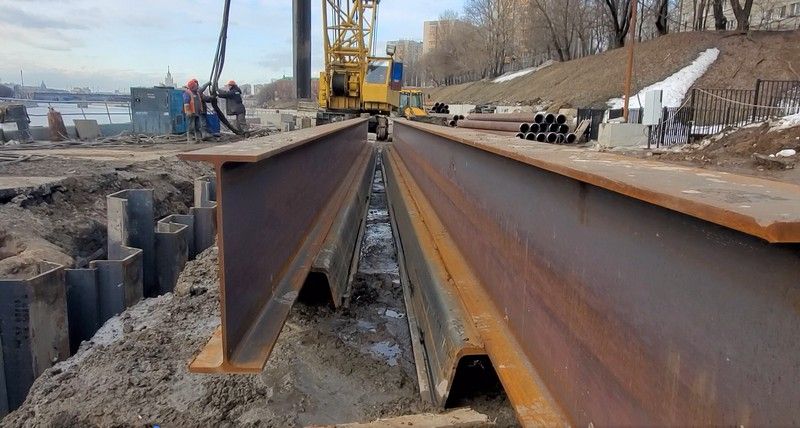 Шпунт балочный Л5-УМ+40Б3